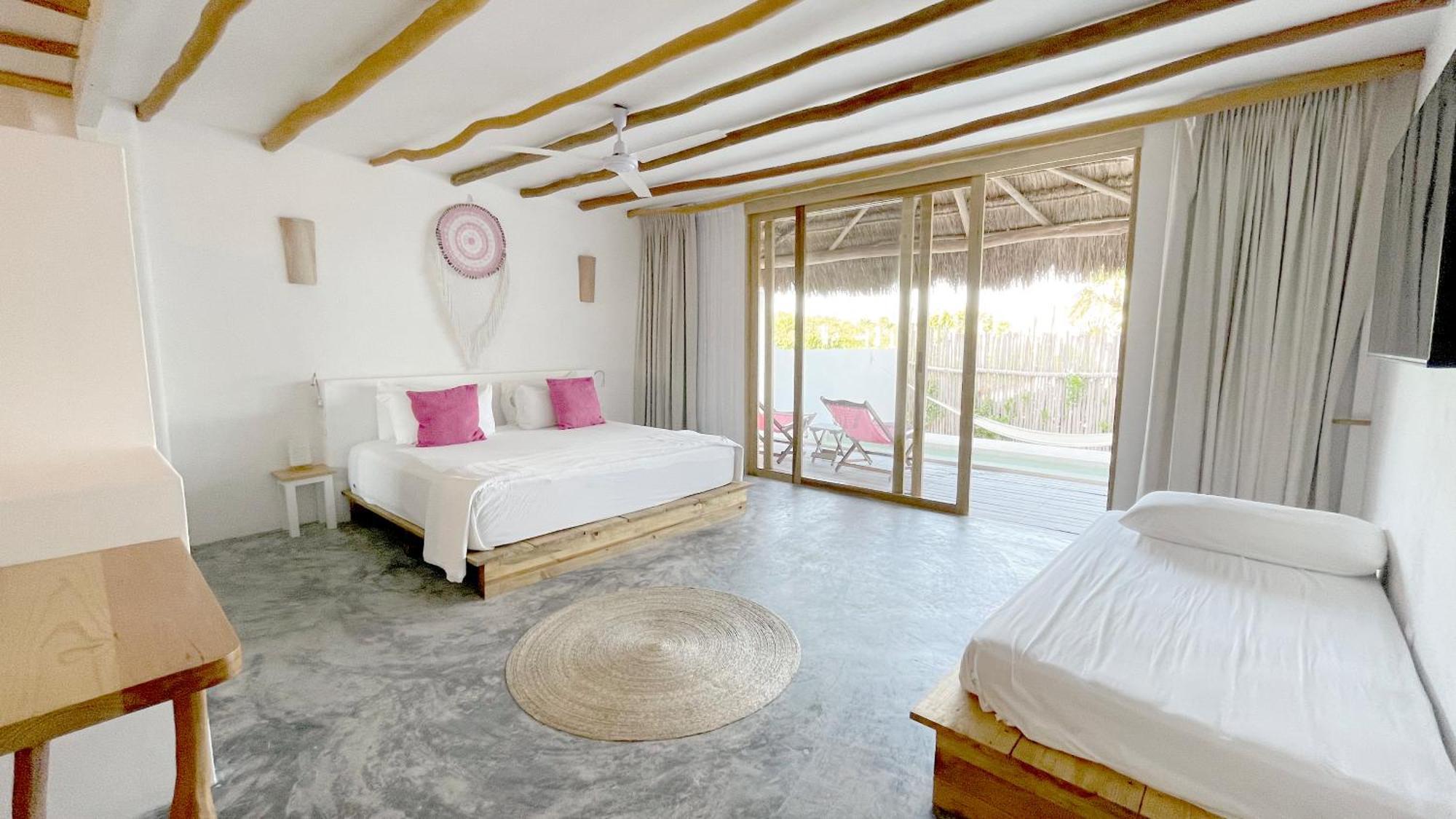 Punta Blanca Beach House Cancún Eksteriør bilde