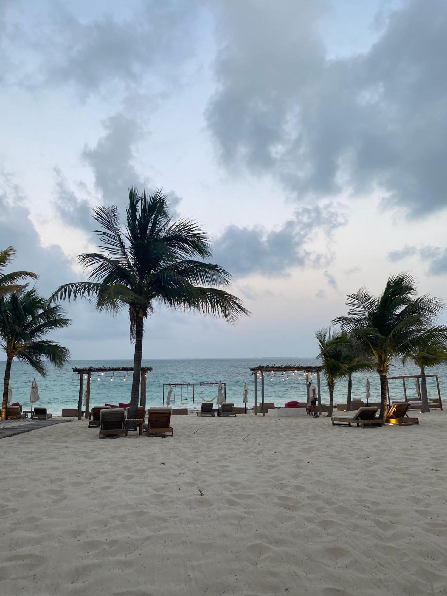 Punta Blanca Beach House Cancún Eksteriør bilde