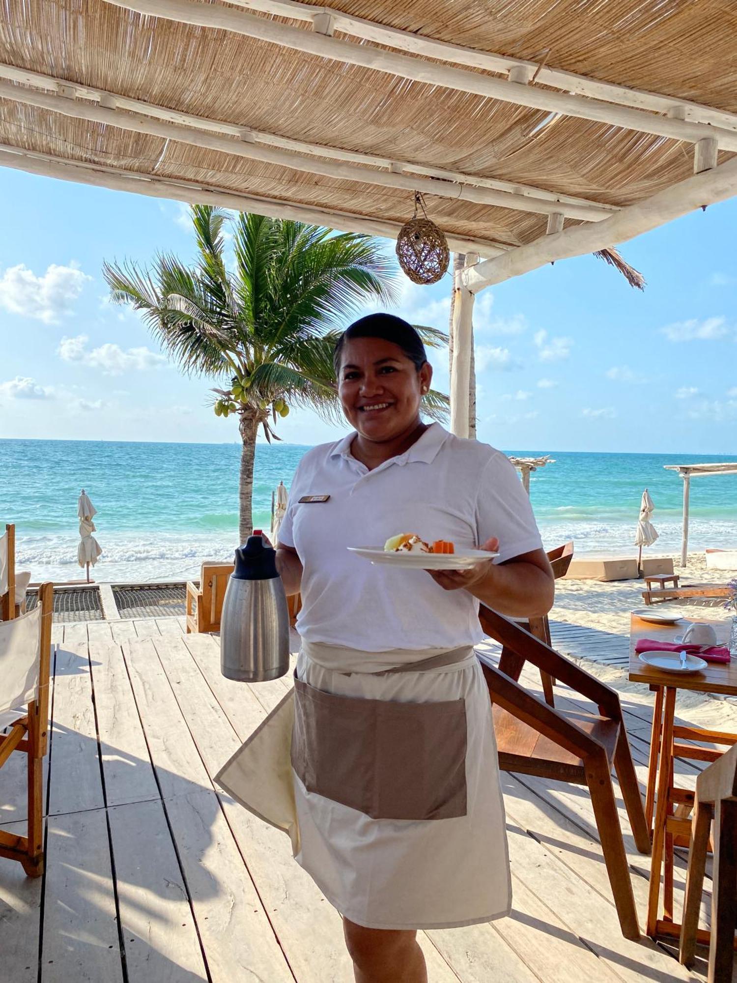 Punta Blanca Beach House Cancún Eksteriør bilde
