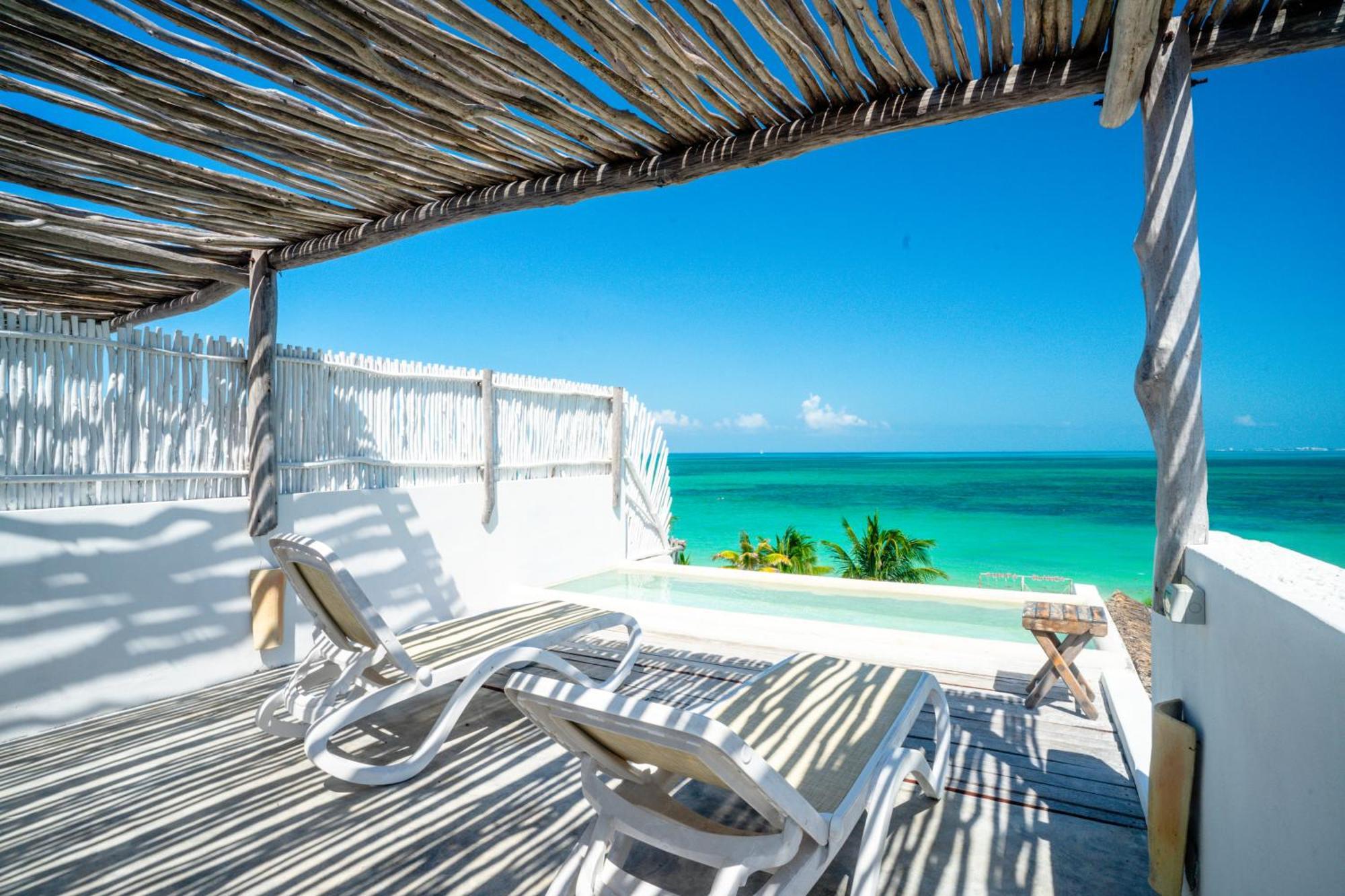 Punta Blanca Beach House Cancún Rom bilde
