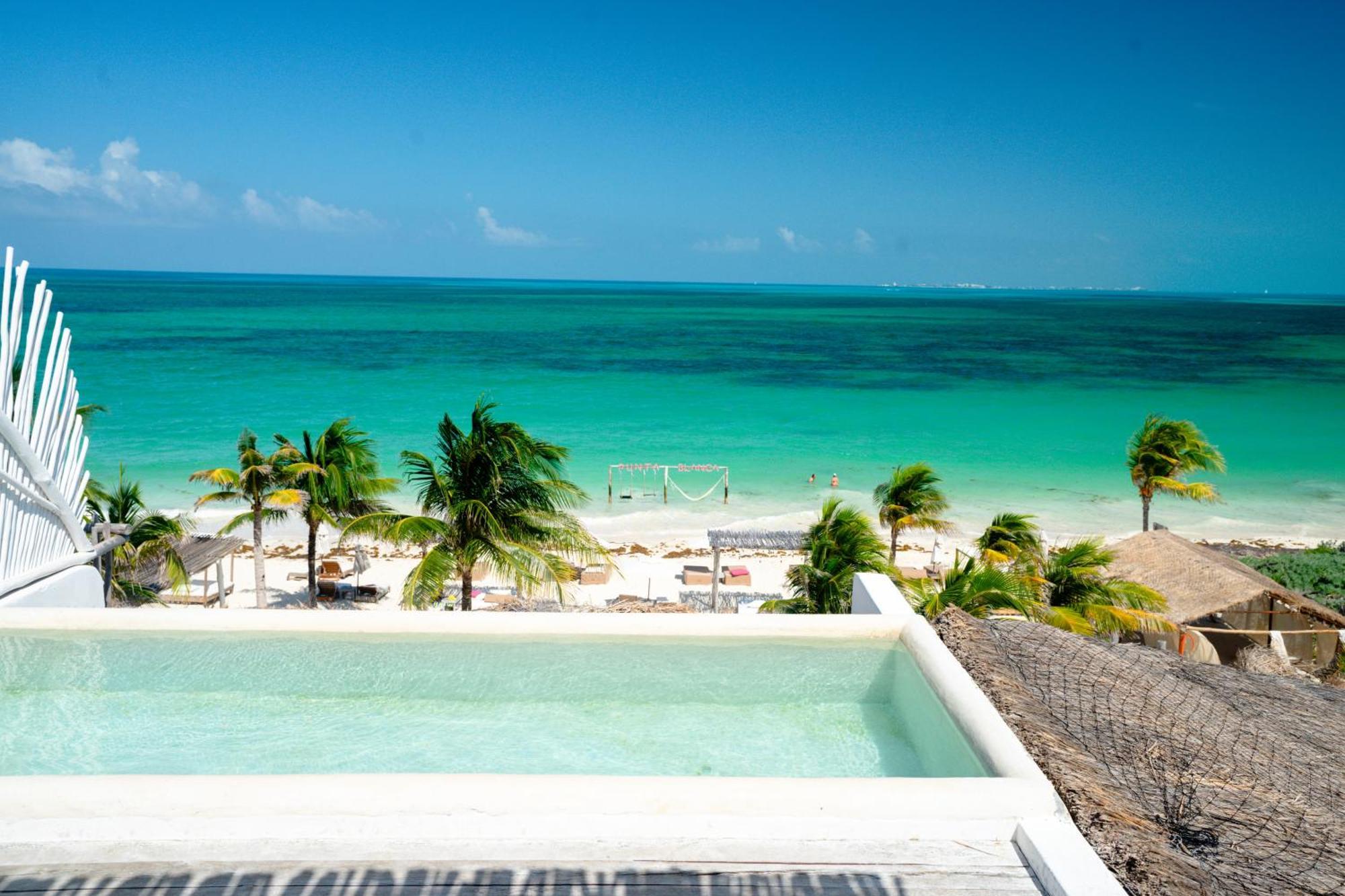 Punta Blanca Beach House Cancún Rom bilde
