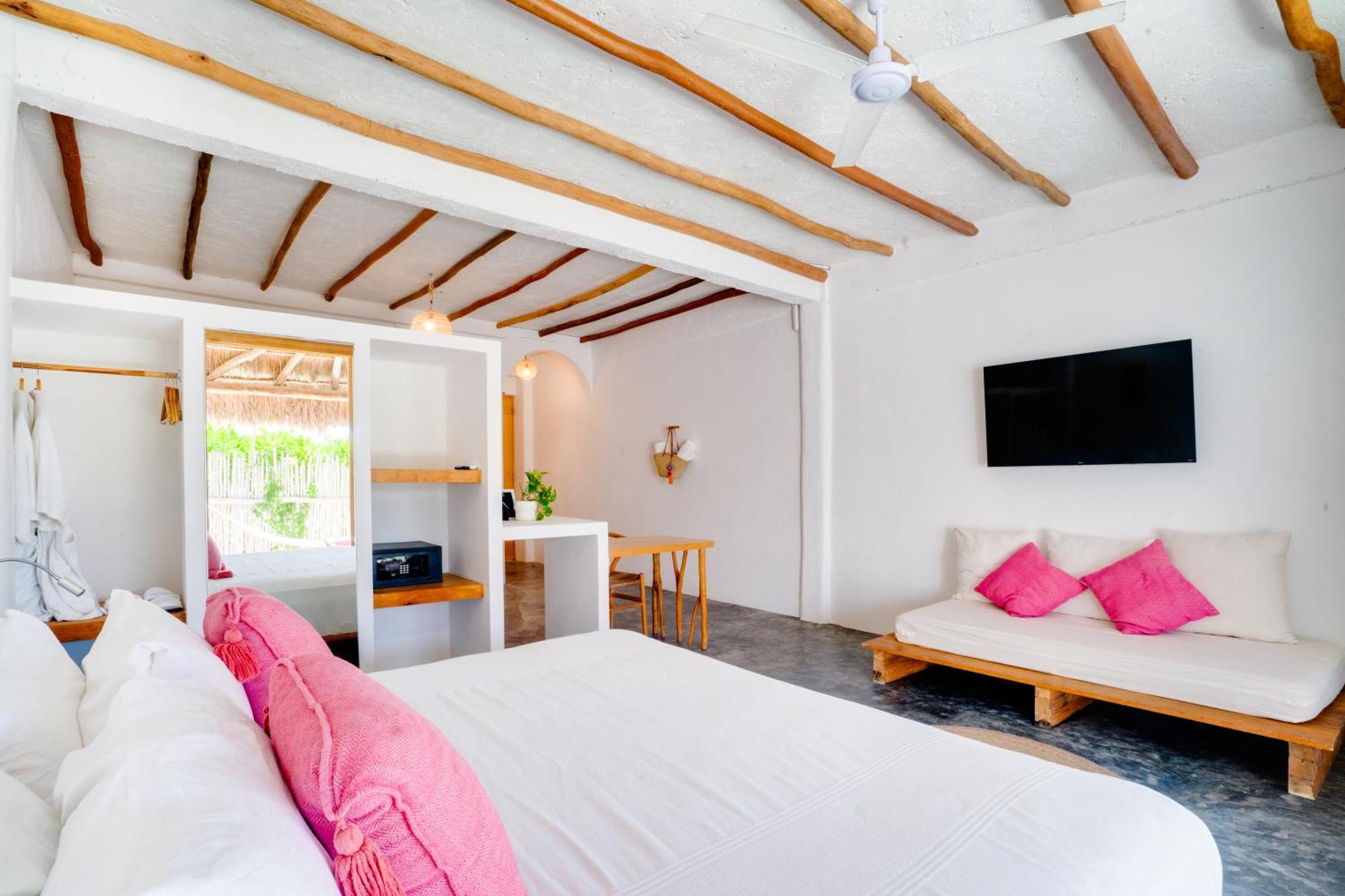 Punta Blanca Beach House Cancún Rom bilde